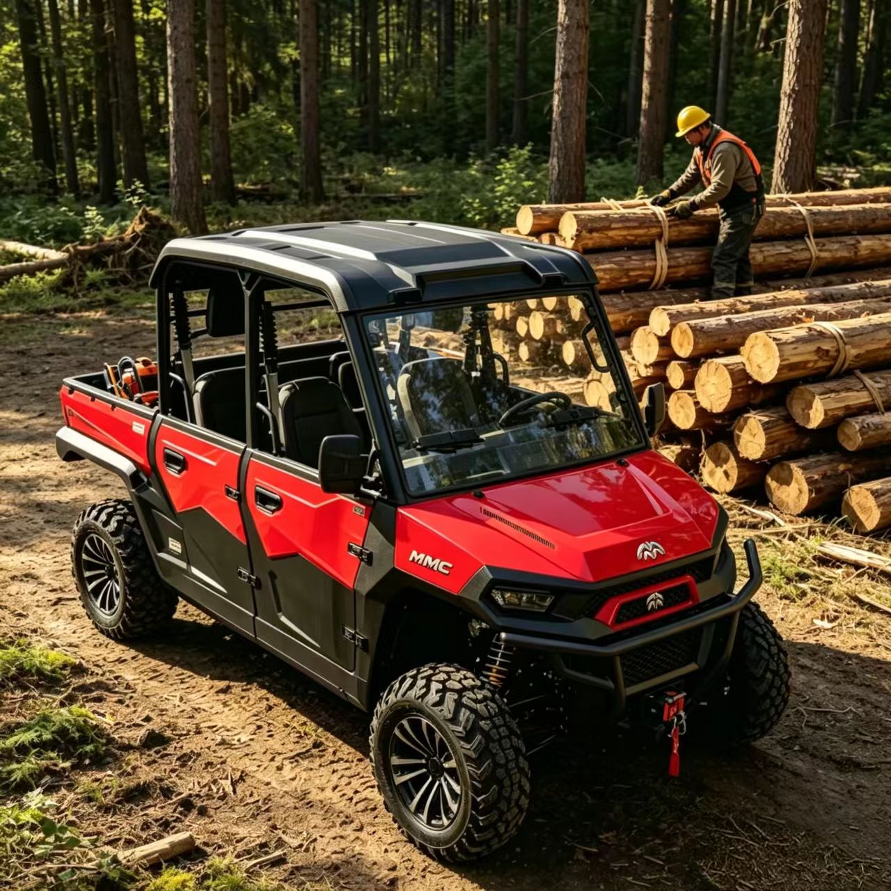 Electric Utv 4 Seater - Popüler Ucuz Çin Malı UTV 4x4
