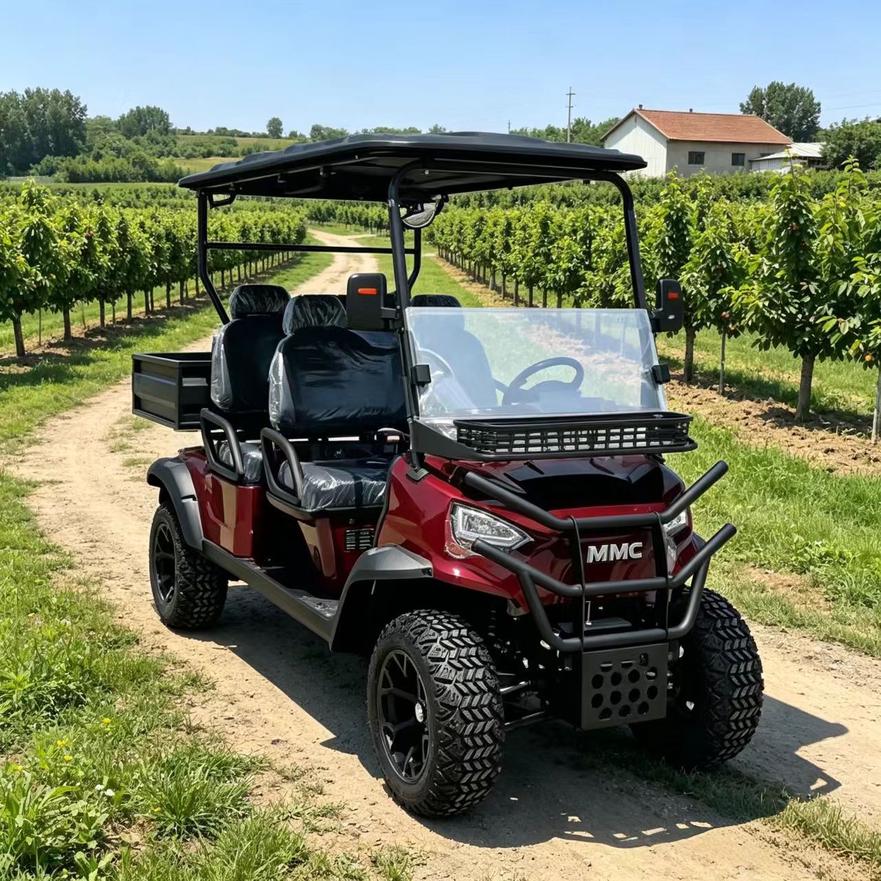 Electric Utv 4 Seater - 4 Kişilik, Yük Taşıma Alanlı UTV,
