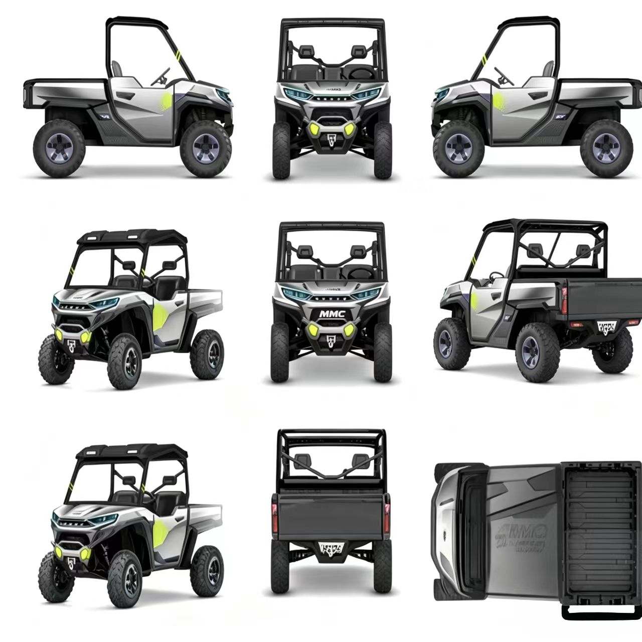 Electric Utv 4 Seater - MMC 2026 Yeni 350cc 500cc 1000cc