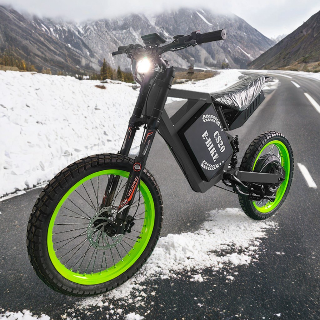 Electric Dirt Bike 72V 12000W - 5000W 8000W 12000W E Bisiklet Yetişkinler