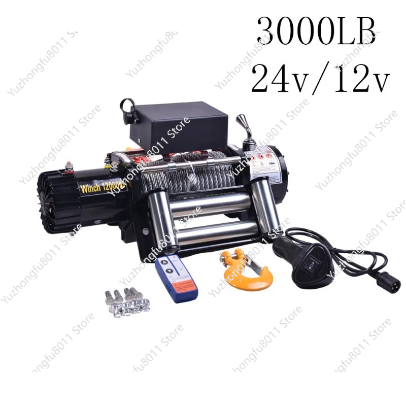12V/24V Elektrikli Vinç 3000LB - Atv Winch 3000Lb incelemesi ve fiyatı