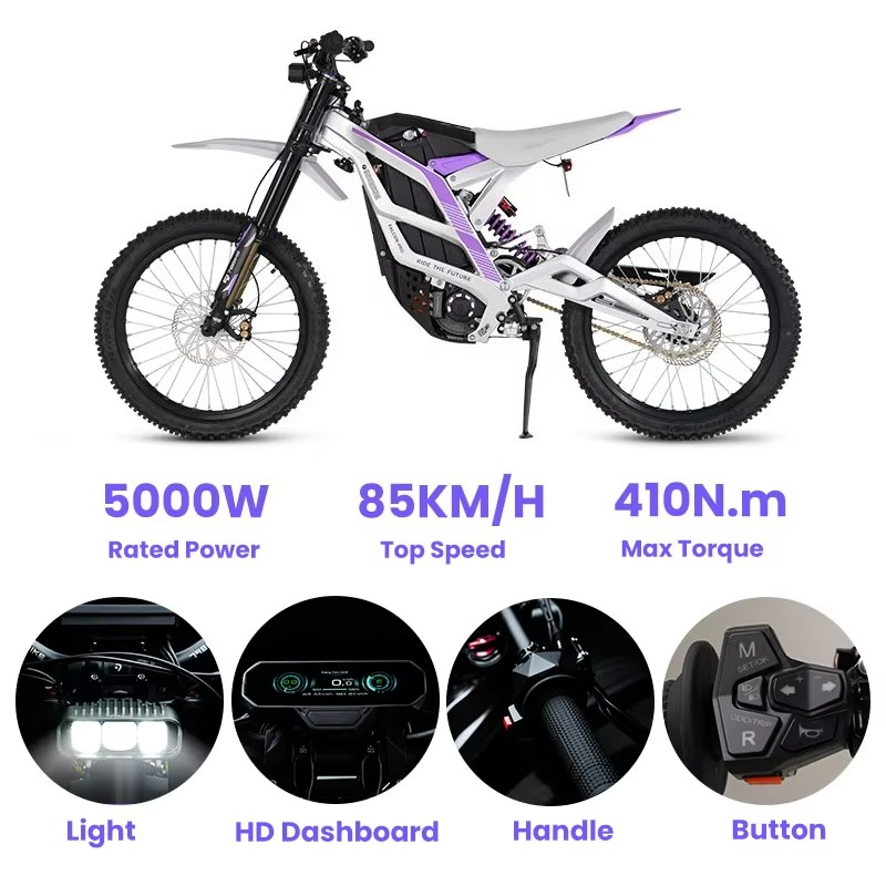 SXLL 79 Bisiklet 72V 35Ah Elek - Electric Dirt Bike 72V 12000W incelemesi ve fiyatı