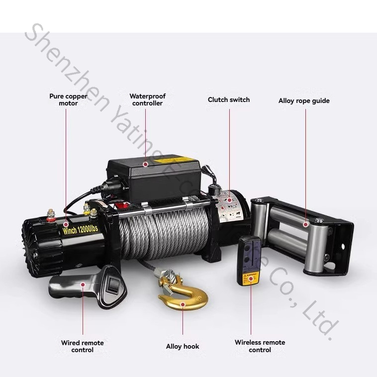 24V 3000lb Elektrikli Vinç Kab - Atv Winch 3000Lb incelemesi ve fiyatı