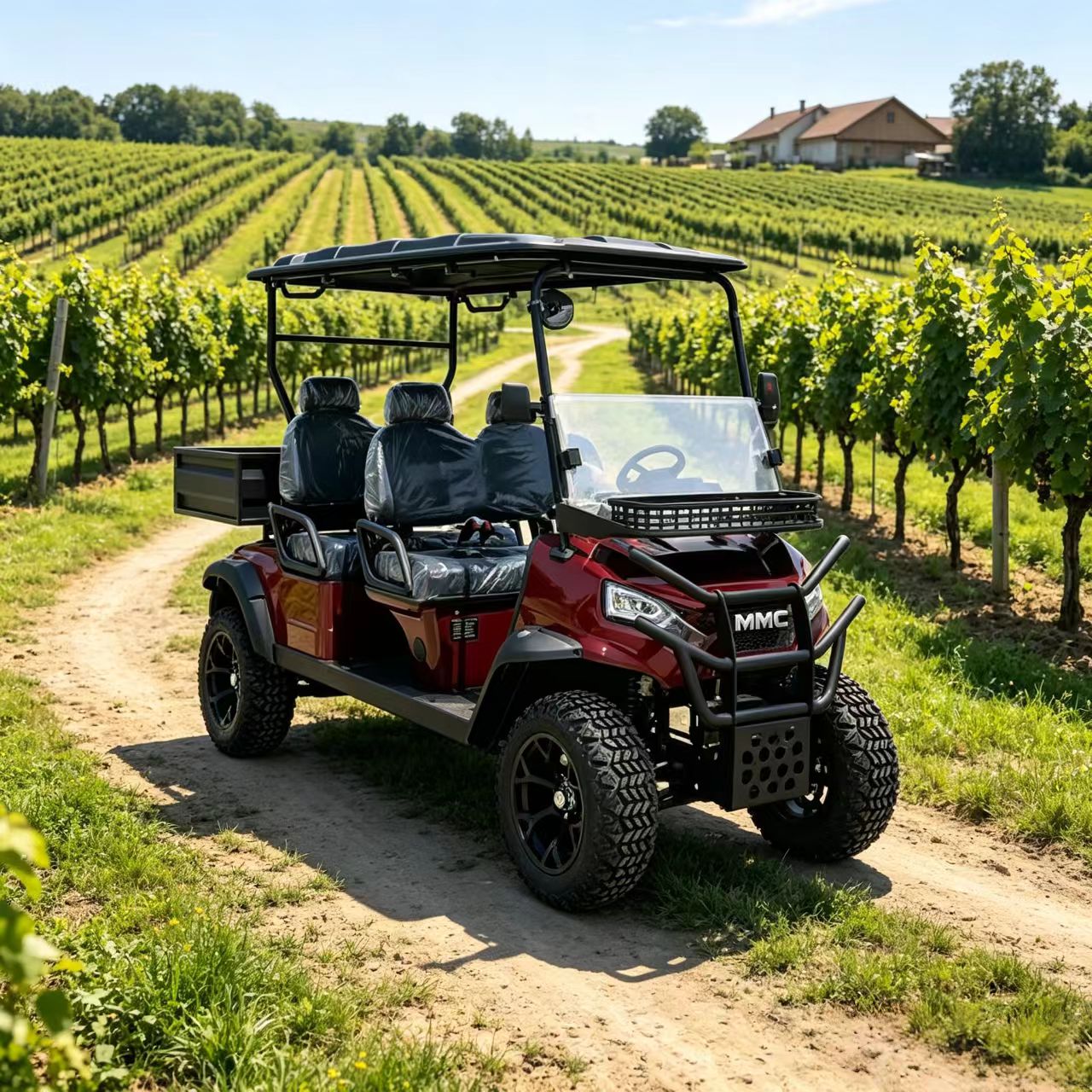 4 Kişilik, Yük Taşıma Alanlı U - Electric Utv 4 Seater incelemesi ve fiyatı