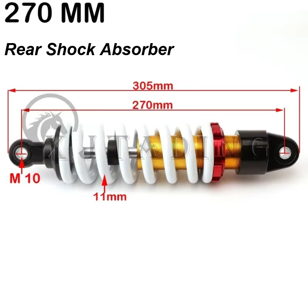 260mm 270mm 280mm Arka Amortis - Atv Suspension Shock Absorber incelemesi ve fiyatı