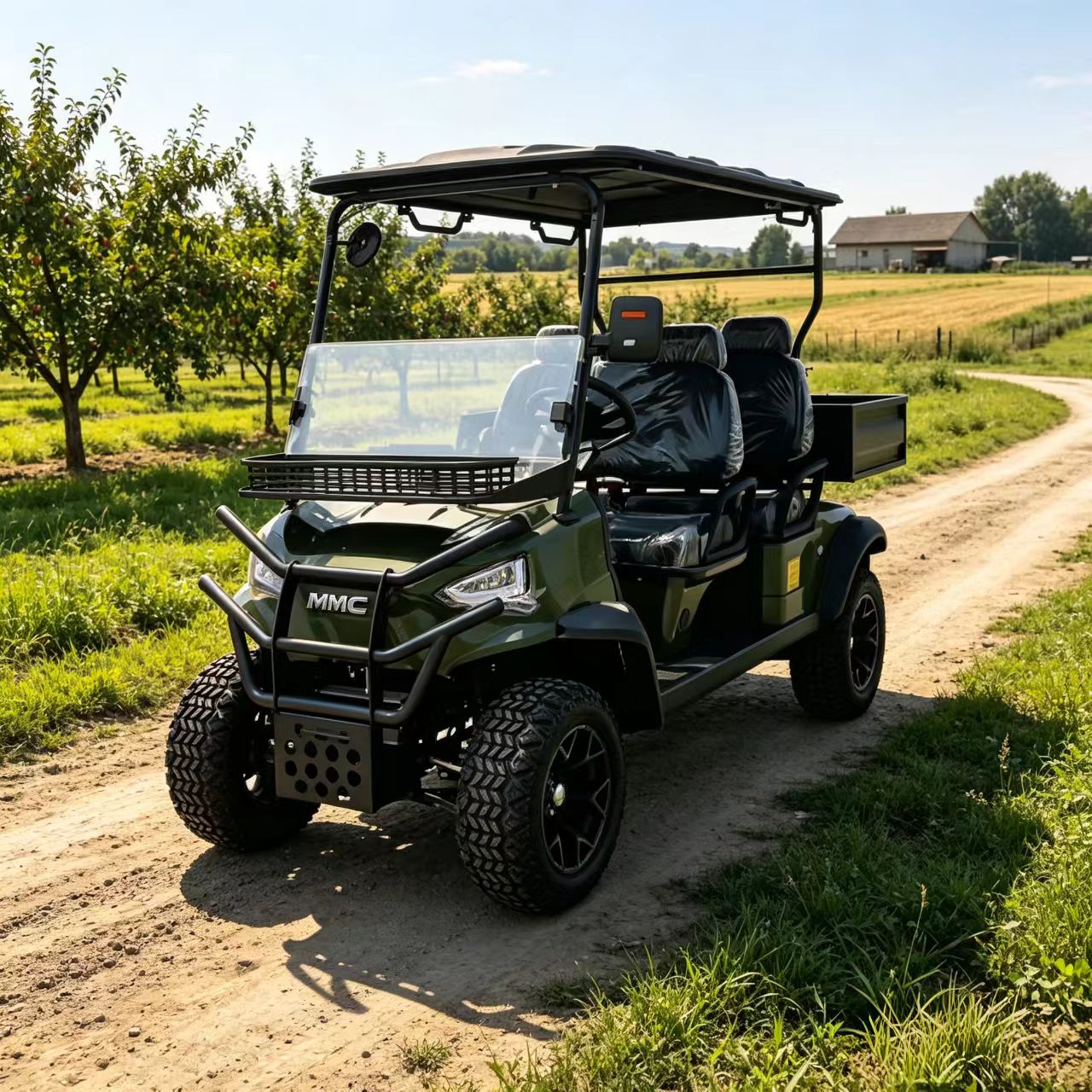 2 4 Kişilik Kargo Kutulu Golf  - Electric Utv 4 Seater incelemesi ve fiyatı