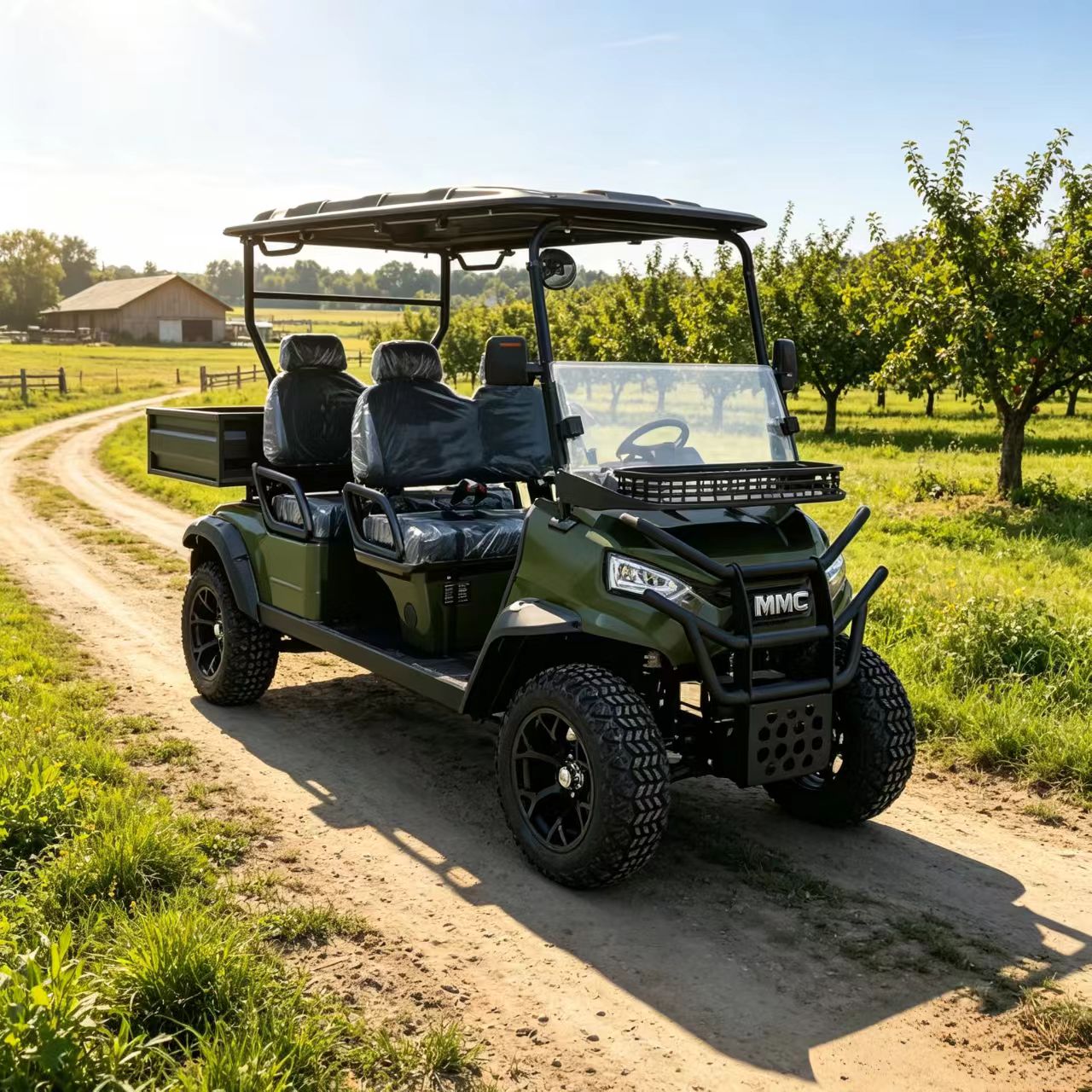 2 4 Kişilik Kargo Kutulu Golf  - Electric Utv 4 Seater incelemesi ve fiyatı