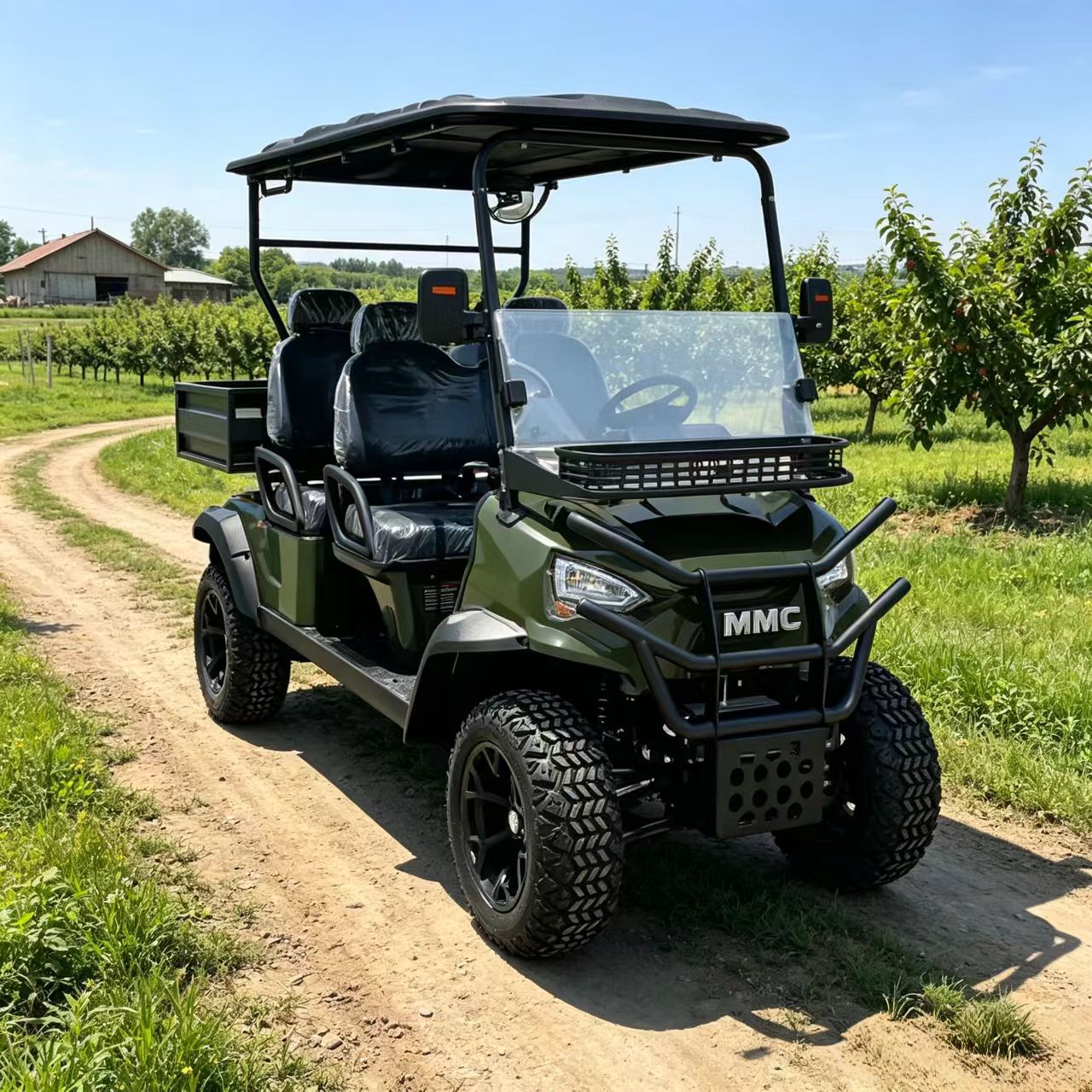 2 4 Kişilik Kargo Kutulu Golf  - Electric Utv 4 Seater incelemesi ve fiyatı