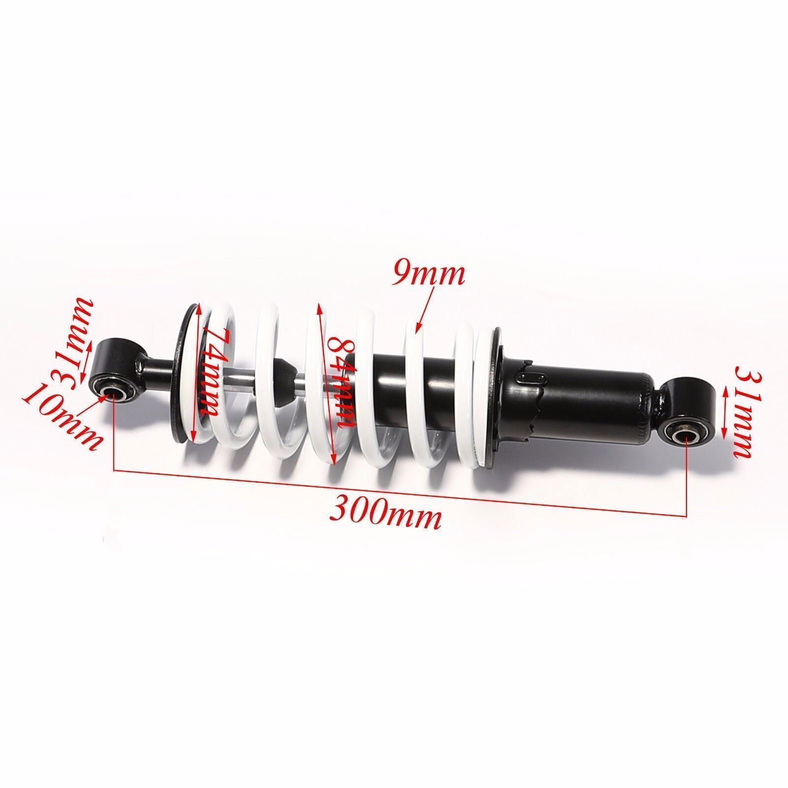 300mm arka arka şoklar emicile - Atv Suspension Shock Absorber incelemesi ve fiyatı