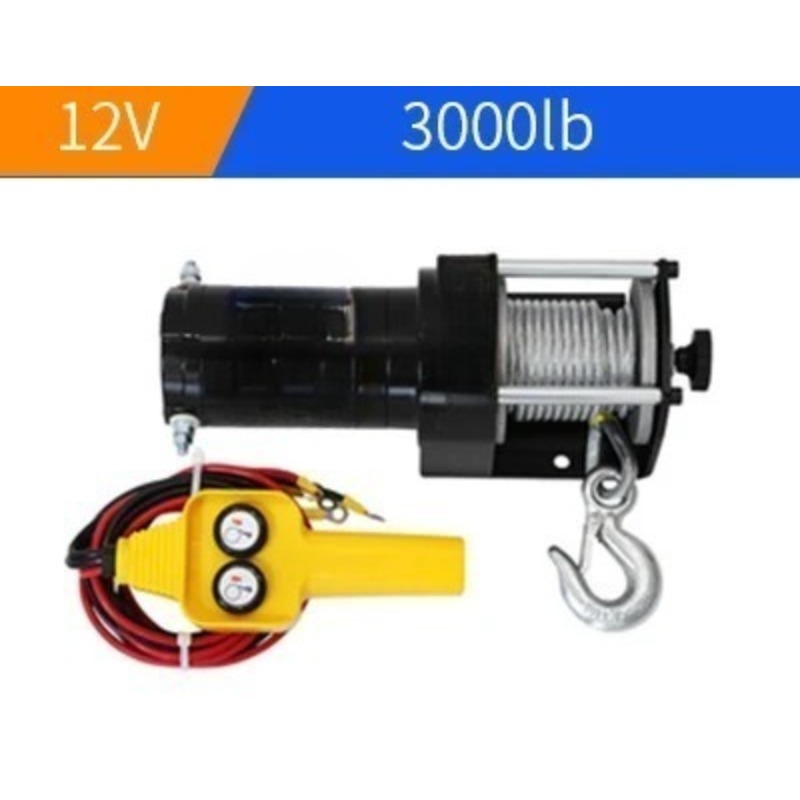 12V 24V Taşınabilir Elektrikli - Atv Winch 3000Lb incelemesi ve fiyatı