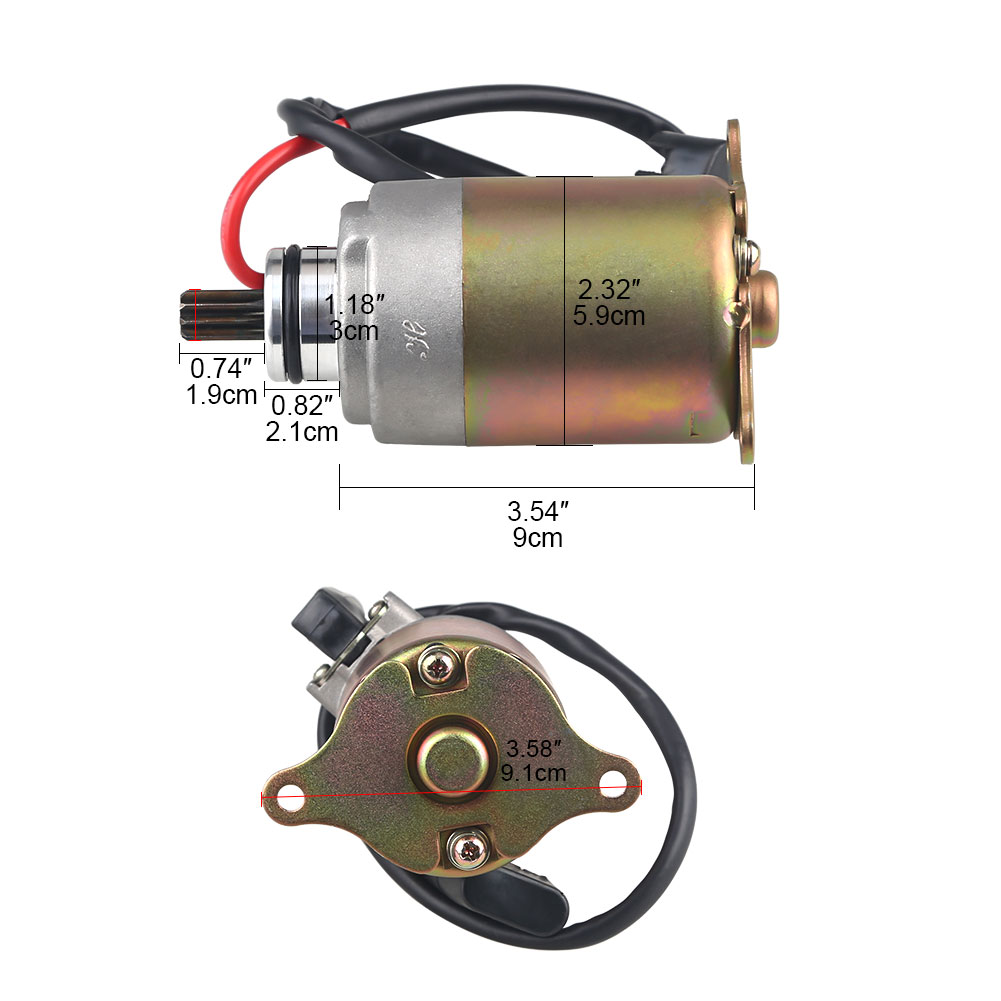 Starter For GY6 Engine 150cc 2 - Atv 250Cc 4 Stroke incelemesi ve fiyatı
