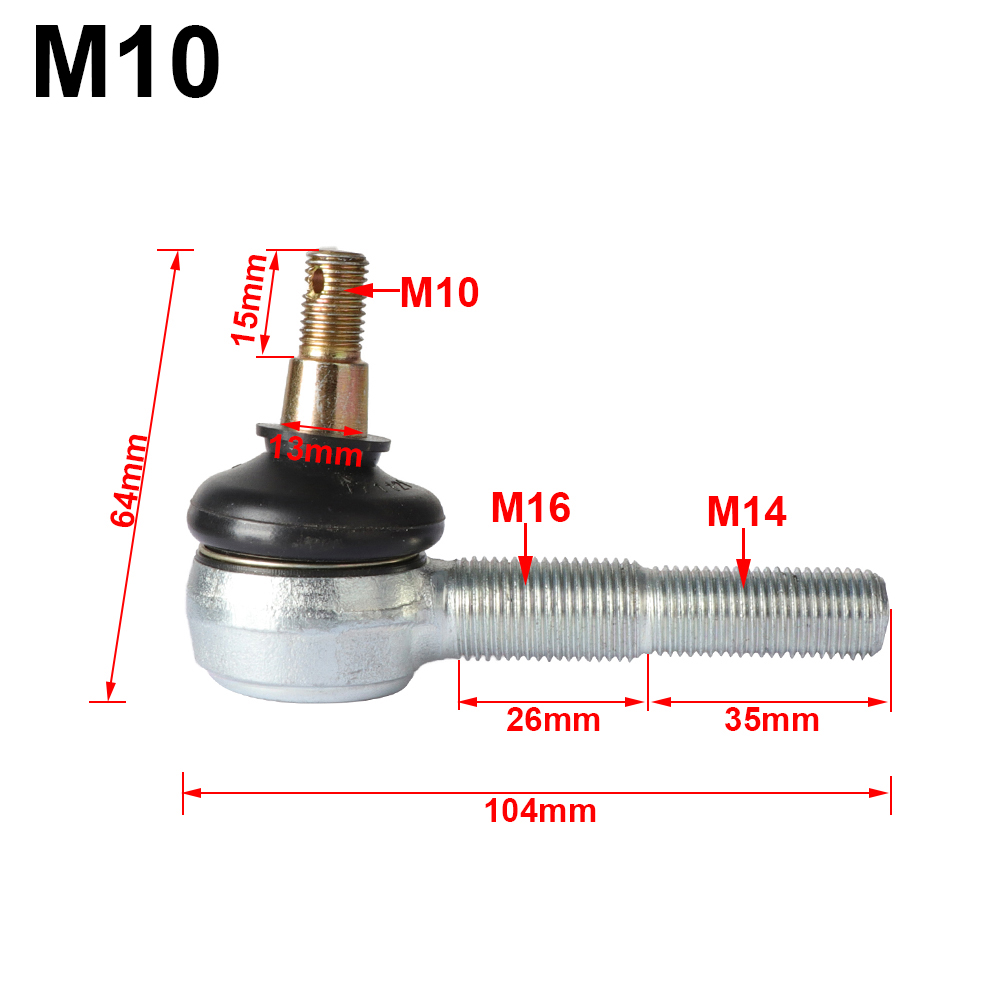 M14-M16 Ayarlanabilir Rot Başı - Go Kart 150Cc incelemesi ve fiyatı