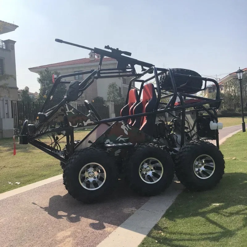 450cc UTV 6x6 Yağ Soğutma Bugg - Electric Utv 4 Seater incelemesi ve fiyatı