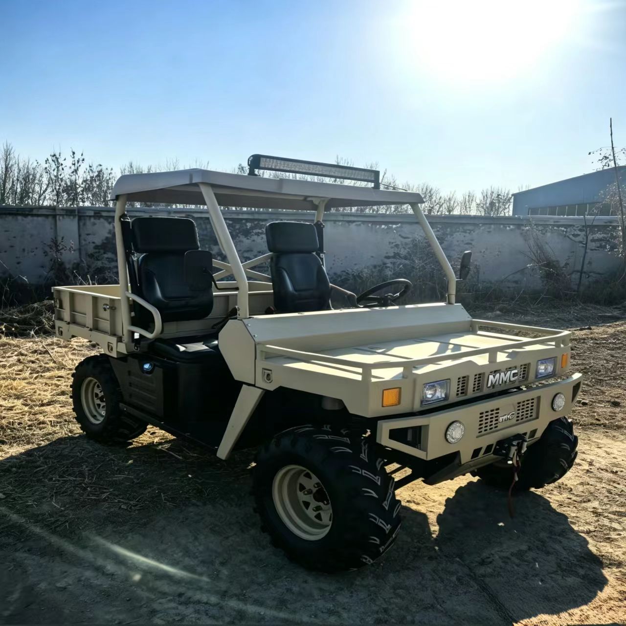 İki kişilik dört yolcu kapasit - Electric Utv 4 Seater incelemesi ve fiyatı